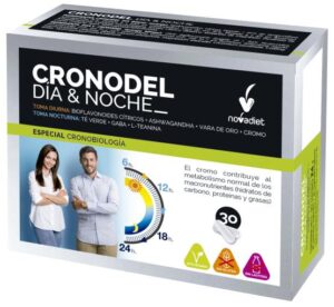controlo de peso CHRONODEL DIA & NOITE 30 COMPRIMIDOS