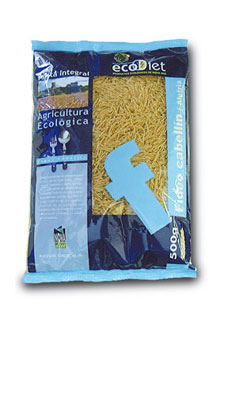 arroz e massas FIDEO-CABELLIN INTEGR. ECODIET 500GR