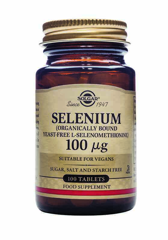 vitaminas SELENIO 100MG 100 comp