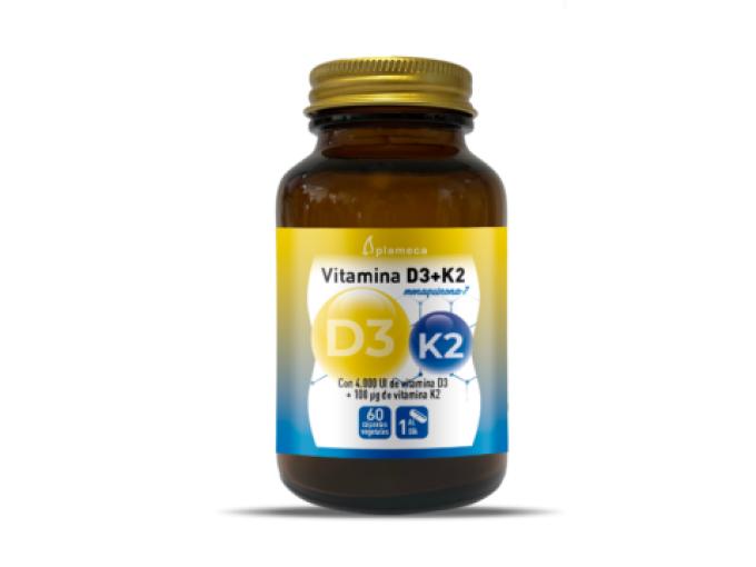 vitaminas VITAMINA D3+K2 60 CÁPSULAS