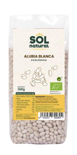 legumbres y verduras desecadas ALUBIA BLANCA BIO 500g|t