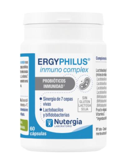 digestivos ERGYPHILUS INMUNO COMPLEX 60 CAPS